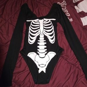 Skeleton onsie